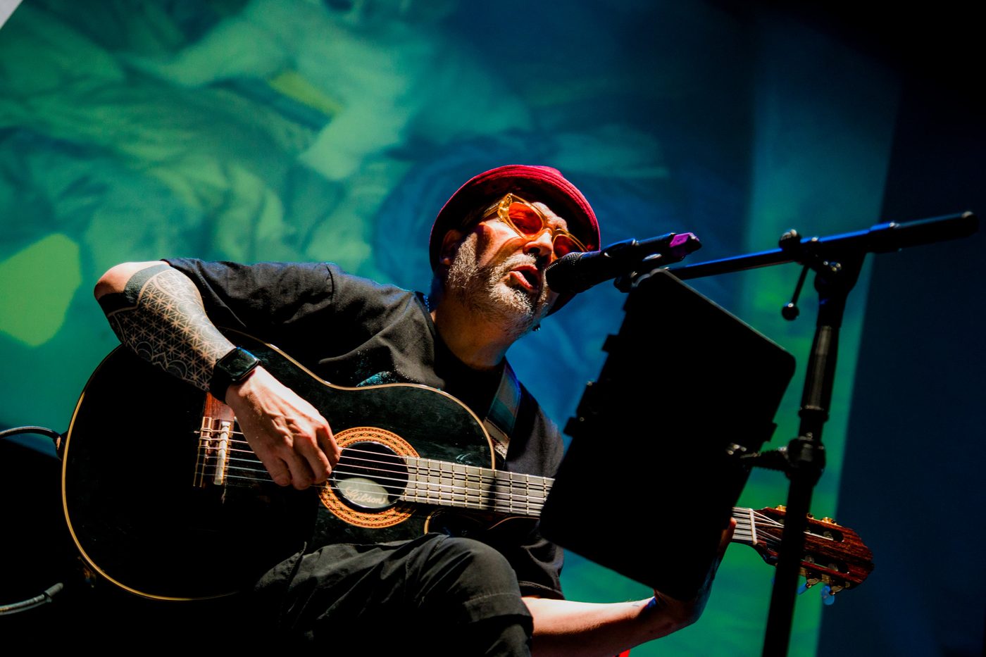 Murieta, guitarra acústica, gira 2024